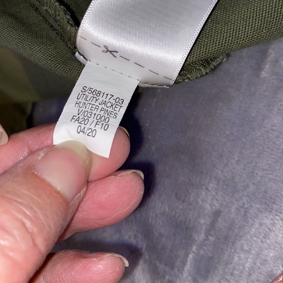 XS Old Navy Utility Jacket. Olive green color. Outerwear. Coat overcoat … - Picture 8 of 10